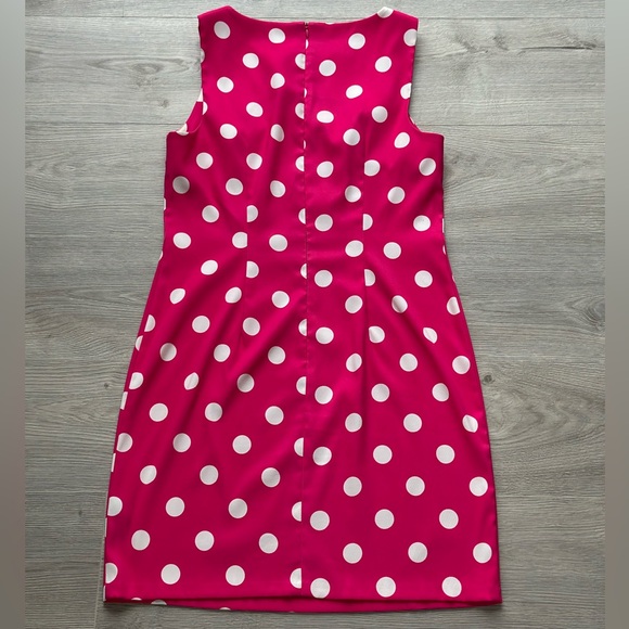 💖 Hot Pink Polka Dot Dress | Size 12 | Barbiecore Chic 💖 - Picture 2 of 4